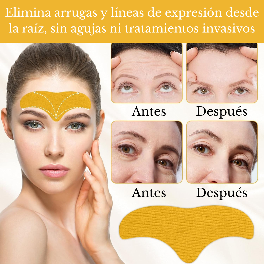 Parches para eliminar ARRUGAS faciales 10 pcs