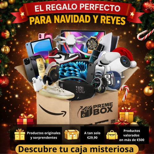 Caja Misteriosa por €29,90 € y recibe productos por hasta €500+